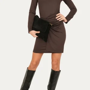 Tubino elegante con intreccio - Moro