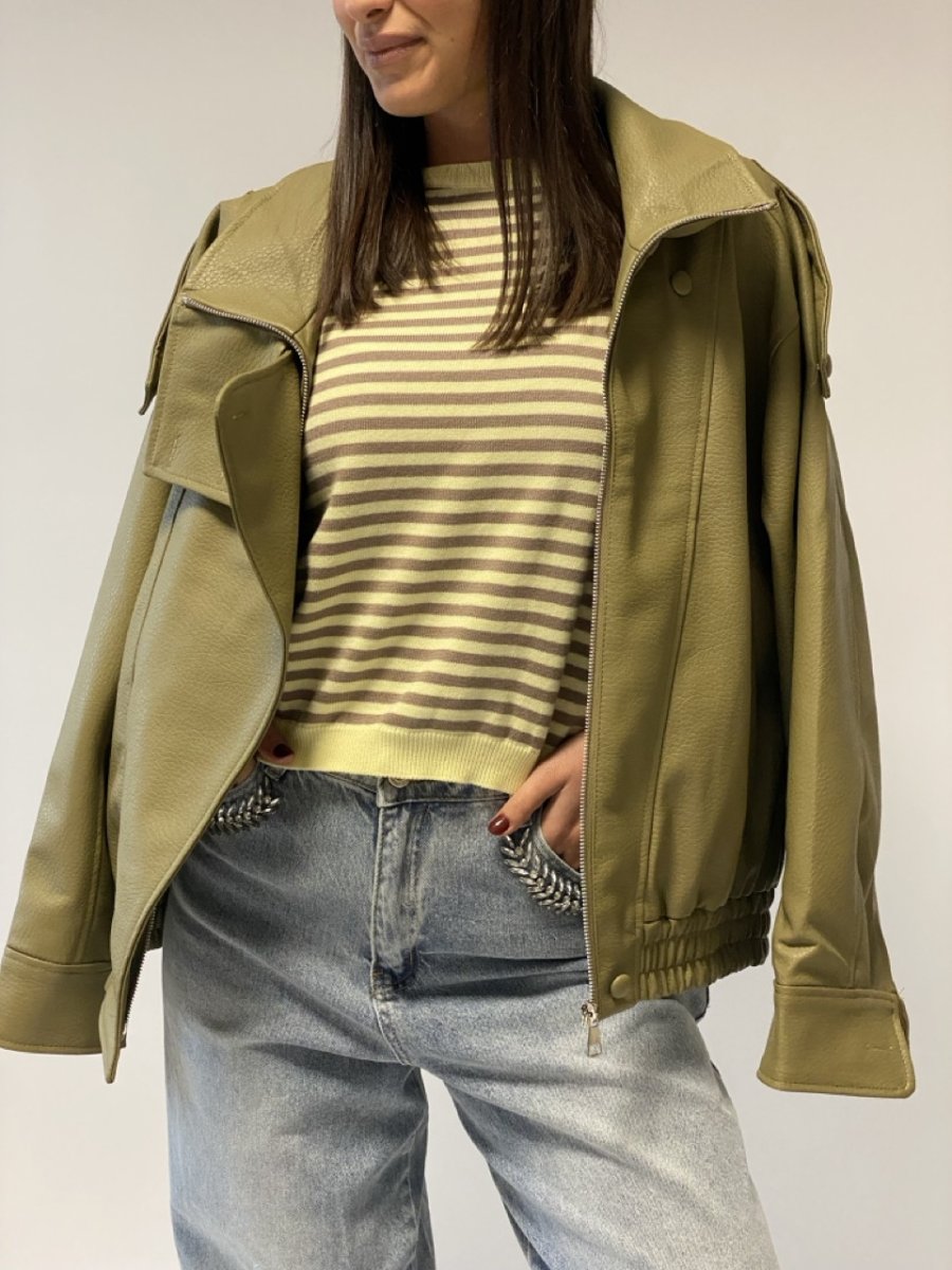 Chiodo in ecopelle MF-43 - immagine 6