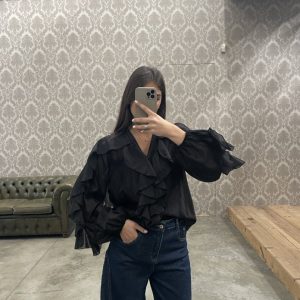 Camicia con volant HAVEONE CNO-P074