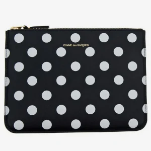 Borsello in pelle a pois