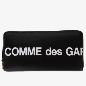 Huge Logo Portafogli in pelle