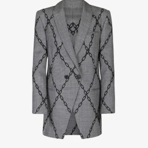 Blazer lungo in lana