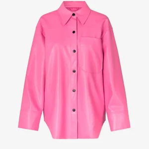 Camicia Bahina in pelle sintetica