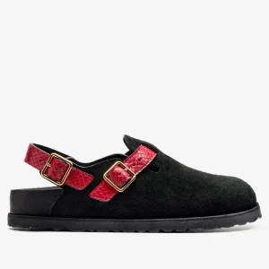 W Tokio Cazador con stampa pitone nere