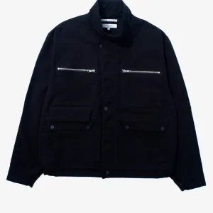 Giacca blouson in moleskin