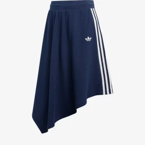 Gonna Asimmetrica in Waffle Knit