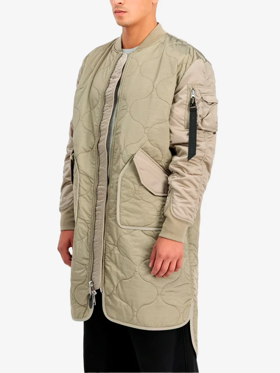 ALS Bomber Coat UV Winter Jacket beige - immagine 3