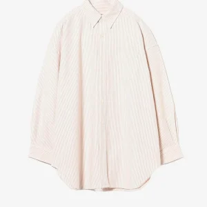 Camicia a righe Big BD con asola sul retro