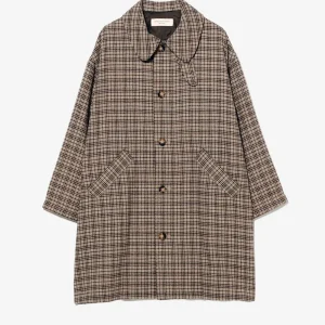 Cappotto con check Gunclub