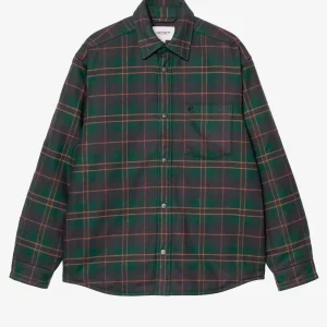 Giacca camicia Gargan verde