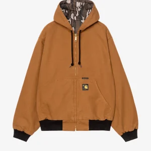 50 years anniversary og active jacket canvas organic cotton marrone