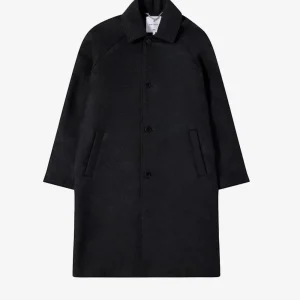 Cappotto in misto lana 'Mac' grigio scuro