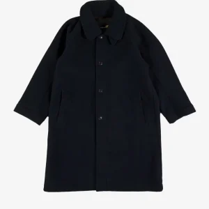 Trench coat reversibile Army in misto lana