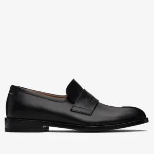 Mocassini New Classic Stitch in pelle nera