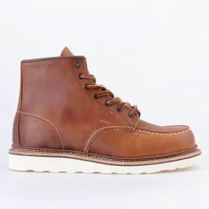 1907 6-Inch Moc Toe Stivaletti in Copper Rough and Tough Leather