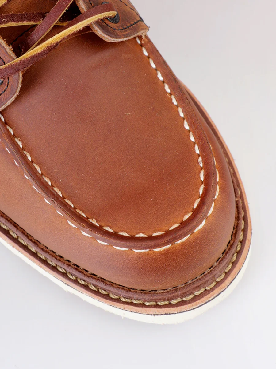 1907 6-Inch Moc Toe Stivaletti in Copper Rough and Tough Leather - immagine 4