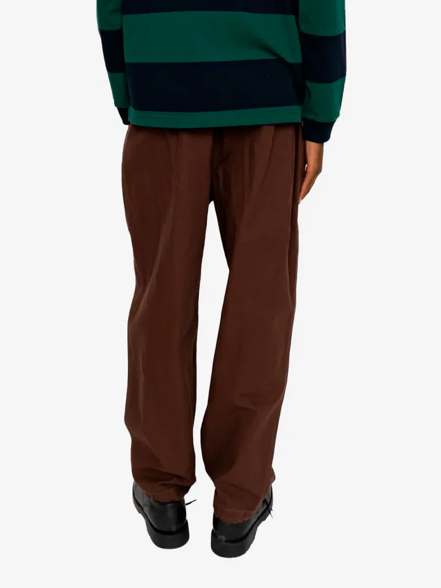 Pantaloni CS marroni in cotone - immagine 5