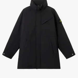 Cappotto imbottito con membrana impermeabile e antivento