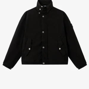 Coach jacket con antigoccia e tasche con automatici