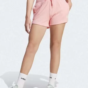 Adidas Ribbed shorts kids rosa