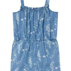 Name It tutina kids di jeans con stampa fiori