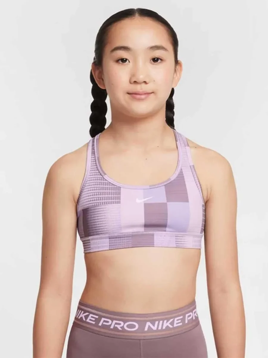 Nike Pro top kids lilla
