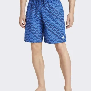 Adidas costume blu monogram