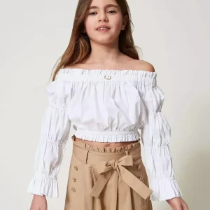 Twinset top kids bianco