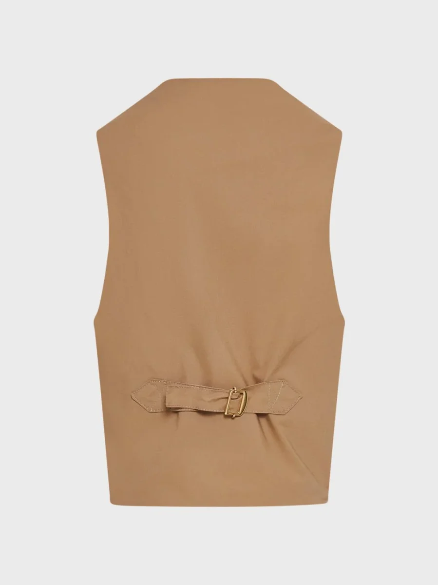 Daniele Alessandrini kids gilet beige multicolor - immagine 3