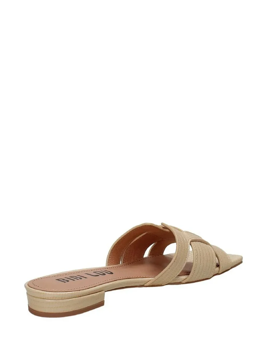 Bibi Lou Agrifogliola sandali beige martellata - immagine 9
