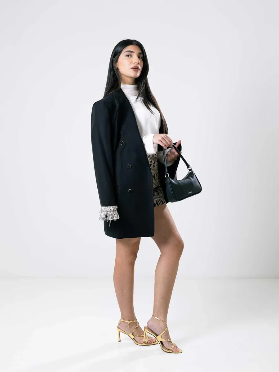 Bohemian Vì giacca nero indian - immagine 4