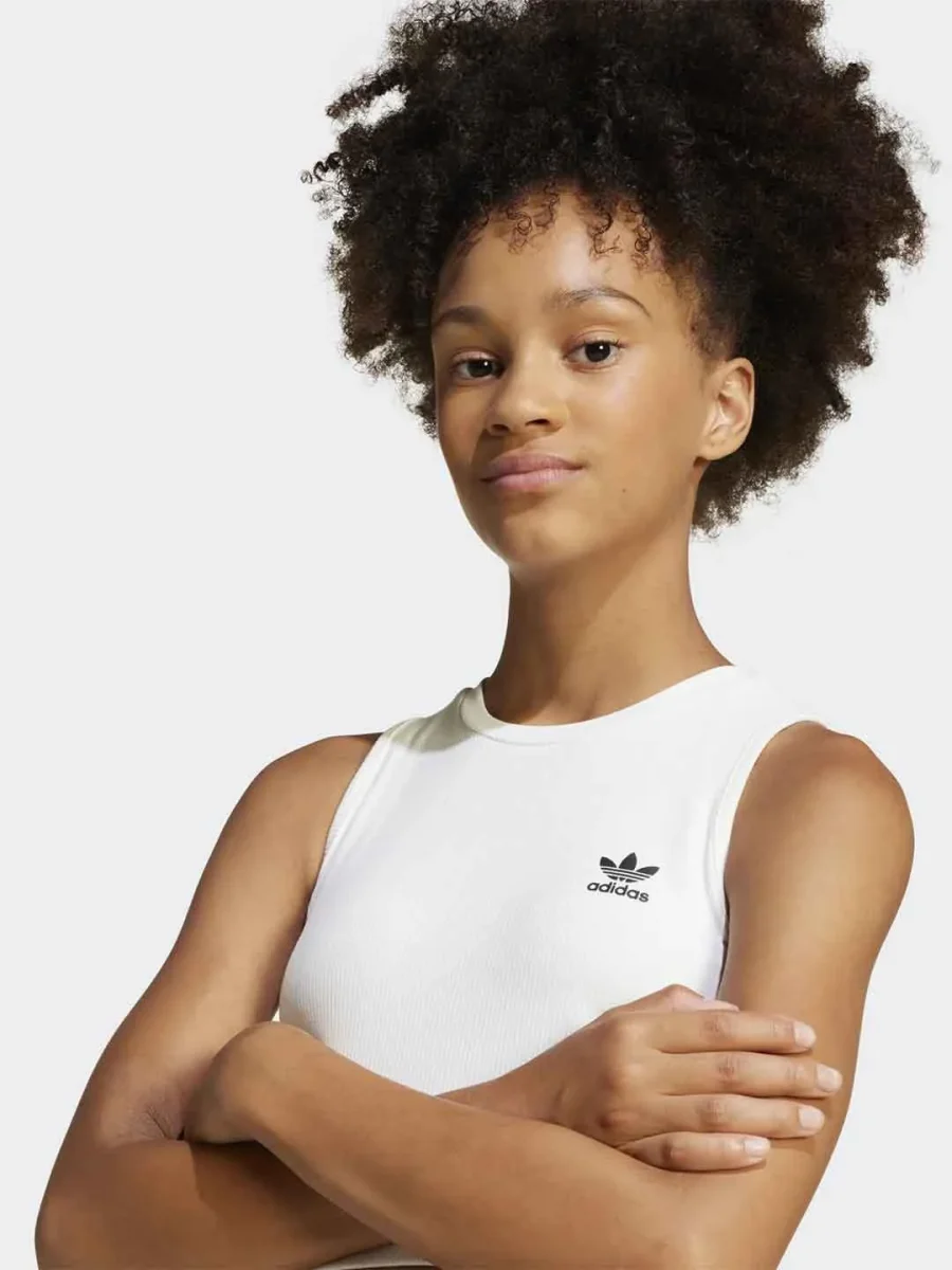 Adidas top kids bianco - immagine 3