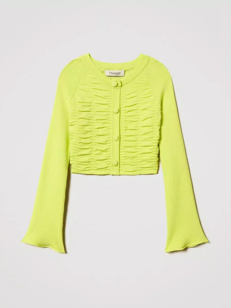 Twinset cardigan kids giallo - immagine 6