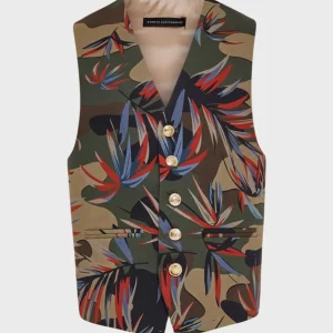 Daniele Alessandrini kids gilet beige multicolor