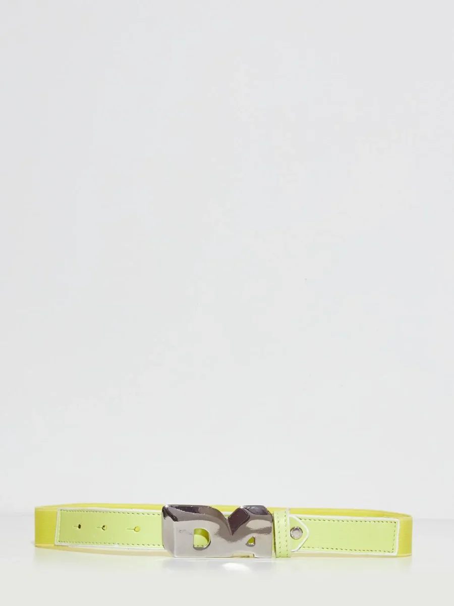 Daniele Alessandrini kids cintura in pelle giallo - immagine 2