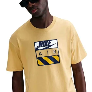 Nike t-shirt giallo ocra Air