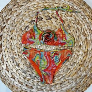 Island Coco costume kids fantasia con rosa