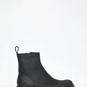 Uber Alles anfibio nero in pelle