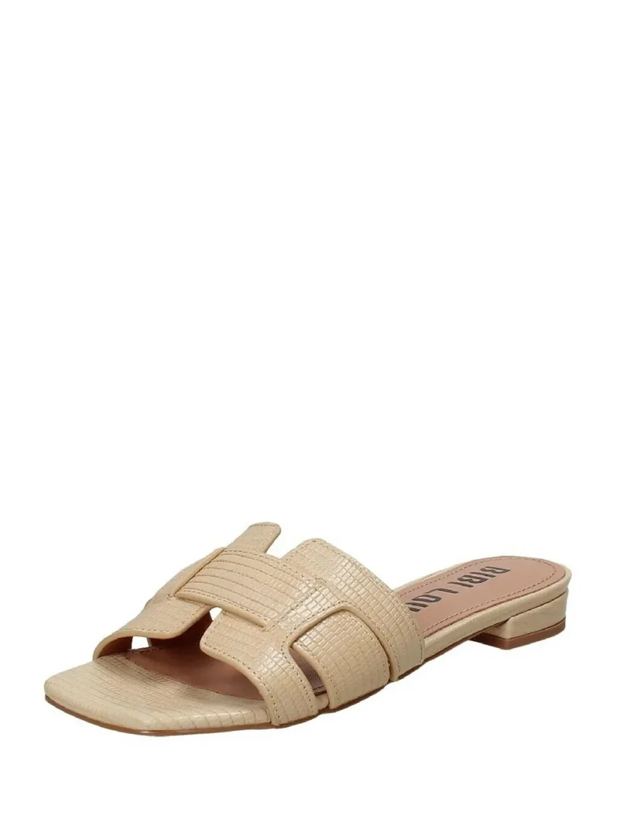 Bibi Lou Agrifogliola sandali beige martellata - immagine 4