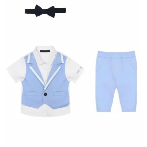 Daniele Alessandrini abito kids celeste