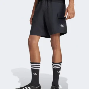 Adidas bermuda nero cargo