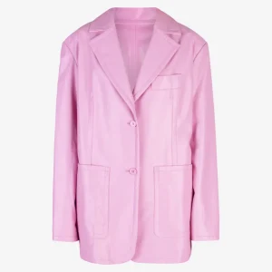 Blazer Keeva in pelle sintetica