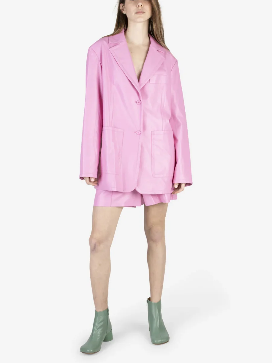 Blazer Keeva in pelle sintetica - immagine 3