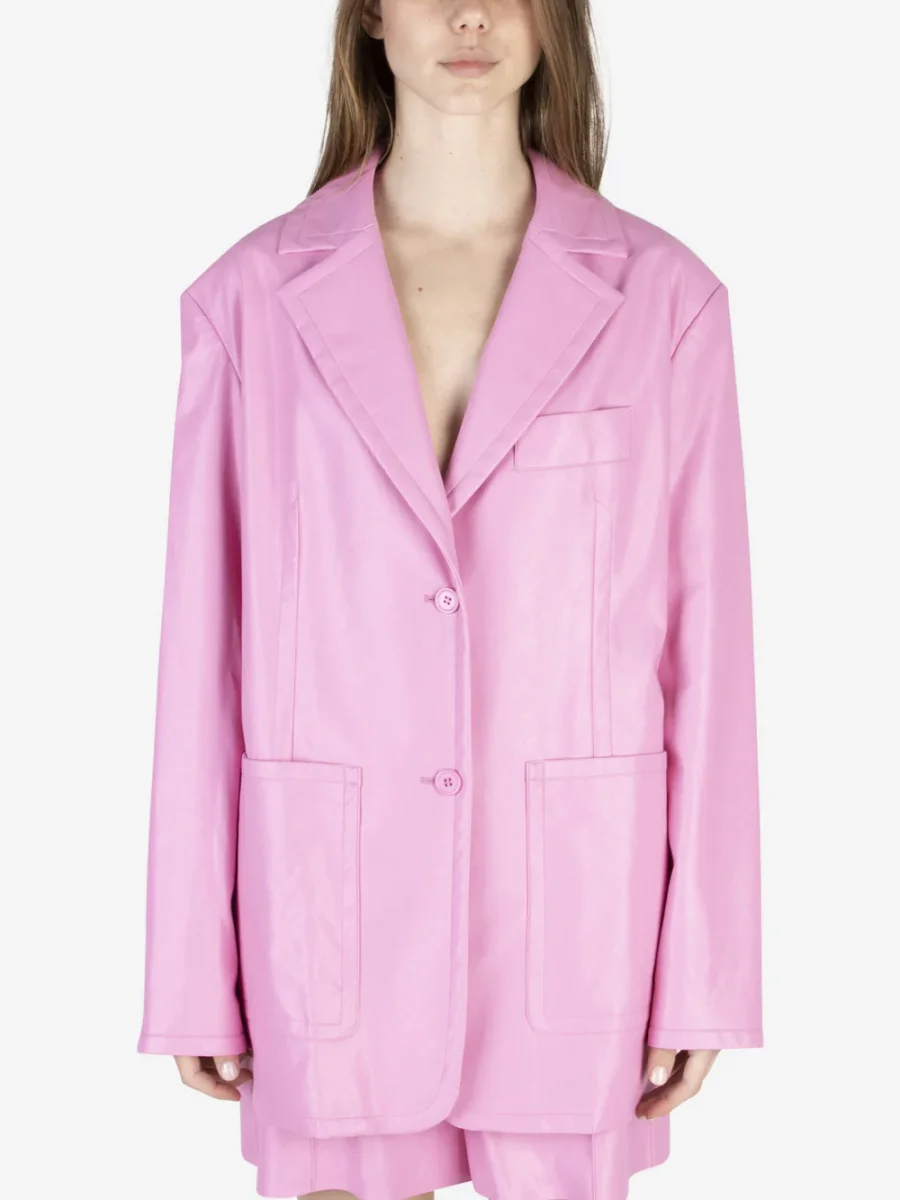 Blazer Keeva in pelle sintetica - immagine 4