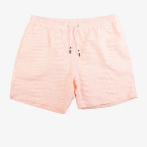 Costume da bagno in seersucker a righe