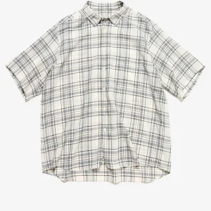 Camicia a quadri summer in fresco lana