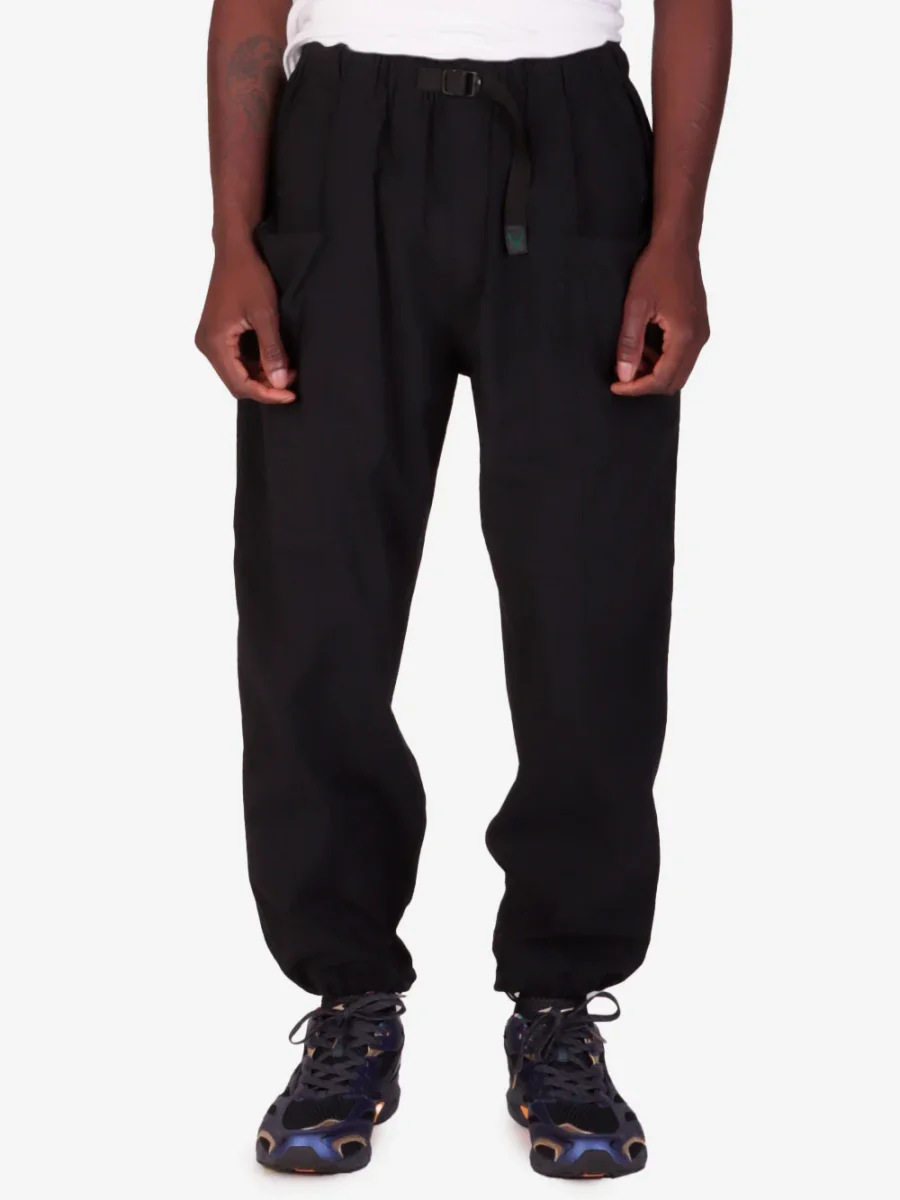 Pantaloni CS Belted in nylon neri - immagine 4