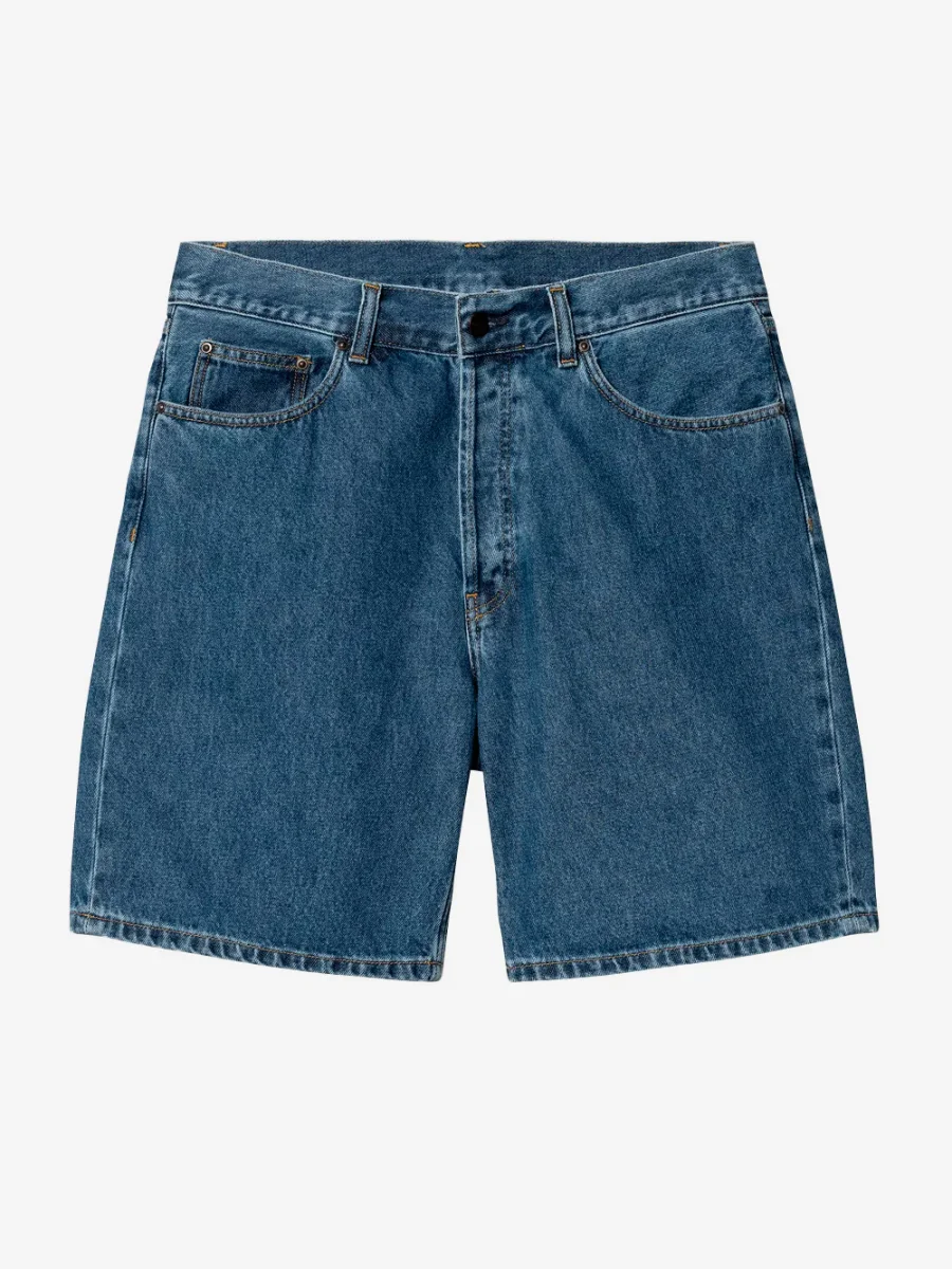 Nolan shorts in denim blu