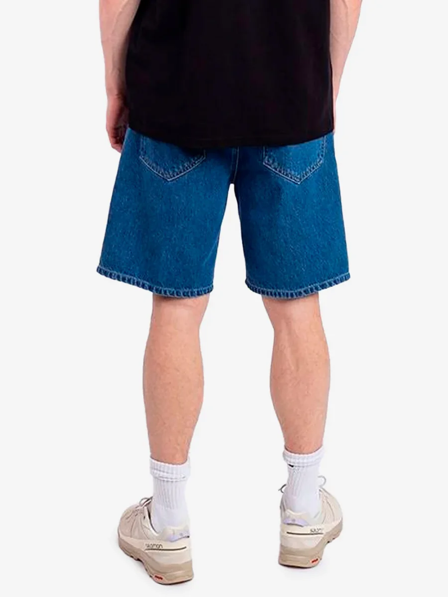 Nolan shorts in denim blu - immagine 5