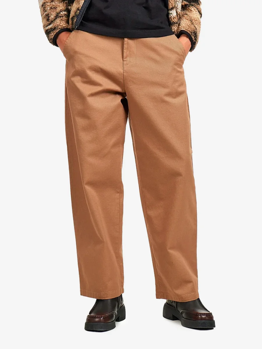 W Pantaloni a gamba ampia Brady in twill di cotone - immagine 3